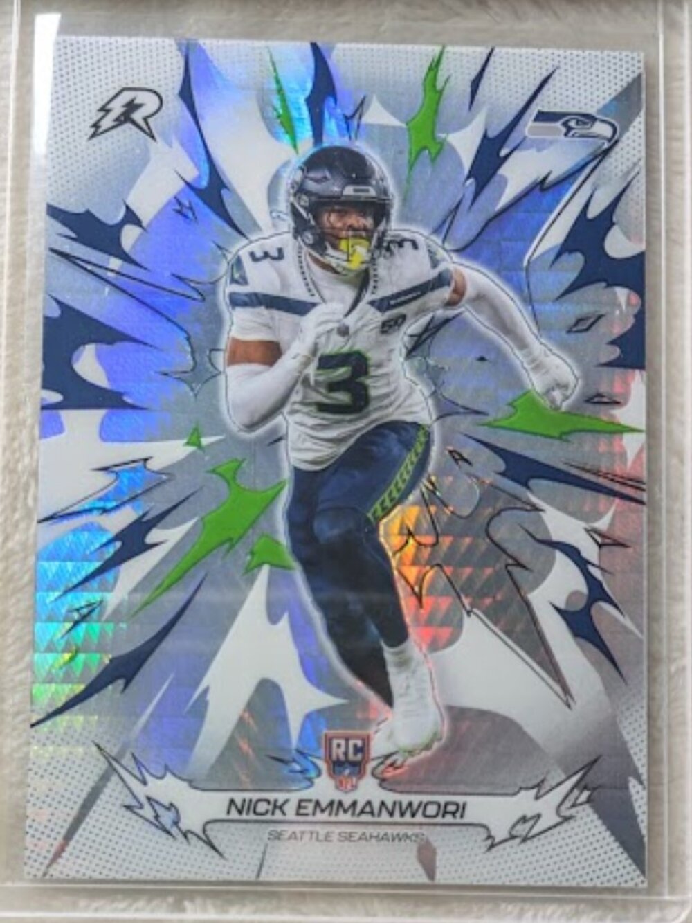 2026 Topps Refractor White NICK EMMANWORI #188